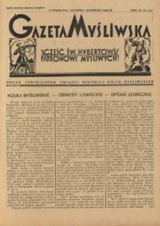 Gazeta Myśliwska 1928 Nr3/4