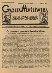 Gazeta Myśliwska 1928 Nr5