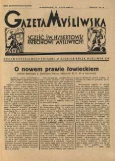 Gazeta Myśliwska 1928 Nr5