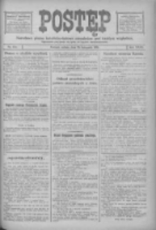 Postęp: narodowe pismo katolicko-ludowe niezależne pod każdym względem 1916.11.25 R.27 Nr270