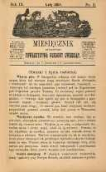 Miesięcznik Galicyjskiego Towarzystwa Ochrony Zwierząt 1884 Nr2