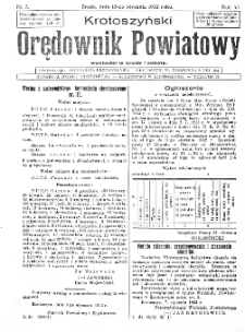 Krotoszyński Orędownik Powiatowy 1932.01.13 R.57 Nr3