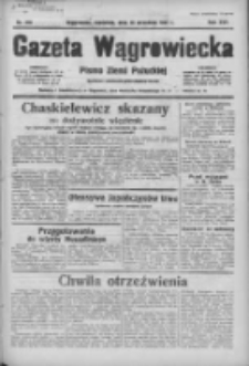 Gazeta Wągrowiecka: pismo ziemi pałuckiej 1937.09.19 R.17 Nr216