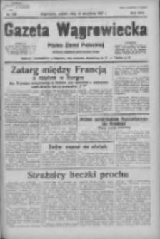 Gazeta Wągrowiecka: pismo ziemi pałuckiej 1937.09.24 R.17 Nr220