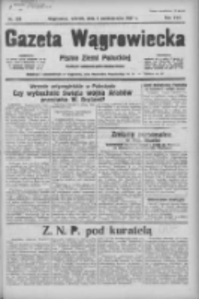 Gazeta Wągrowiecka: pismo ziemi pałuckiej 1937.10.05 R.17 Nr229