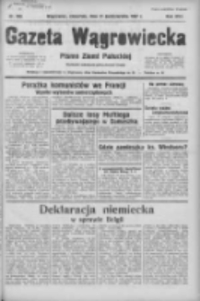 Gazeta Wągrowiecka: pismo ziemi pałuckiej 1937.10.21 R.17 Nr243