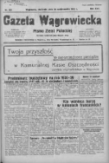 Gazeta Wągrowiecka: pismo ziemi pałuckiej 1937.10.31 R.17 Nr252