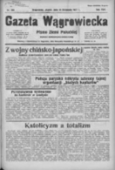 Gazeta Wągrowiecka: pismo ziemi pałuckiej 1937.11.19 R.17 Nr266
