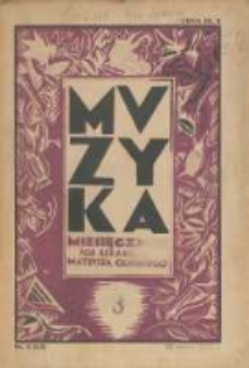 Muzyka. 1930 R.7 nr3