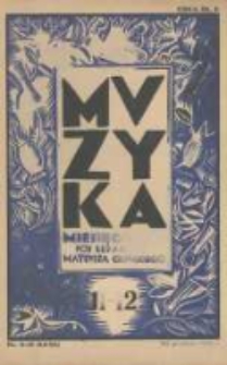 Muzyka. 1931 R.8 nr11-12