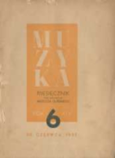 Muzyka. 1937 R.14 nr6