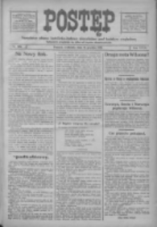 Postęp: narodowe pismo katolicko-ludowe niezależne pod każdym względem 1916.12.31 R.27 Nr298