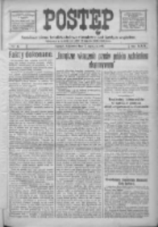 Postęp: narodowe pismo katolicko-ludowe niezależne pod każdym względem 1919.01.05 R.30 Nr4