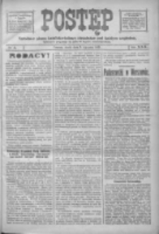 Postęp: narodowe pismo katolicko-ludowe niezależne pod każdym względem 1919.01.08 R.30 Nr5