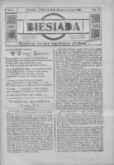 Biesiada: bezpłatny dodatek tygodniowy "Postępu" 1916.01.30 R.4 Nr5