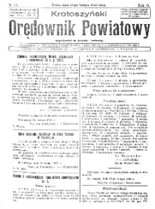 Krotoszyński Orędownik Powiatowy 1932.02.16 R.57 Nr13
