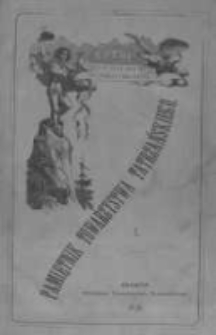 Pamiętnik Towarzystwa Tatrzańskiego. 1876 T.1