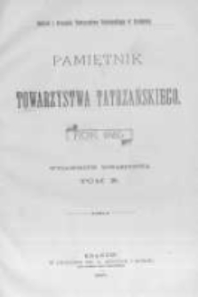 Pamiętnik Towarzystwa Tatrzańskiego. 1885 T.10