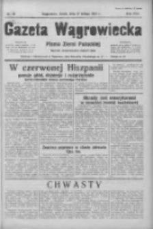 Gazeta Wągrowiecka: pismo ziemi pałuckiej 1937.02.17 R.17 Nr38
