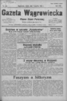 Gazeta Wągrowiecka: pismo ziemi pałuckiej 1937.12.01 R.17 Nr276