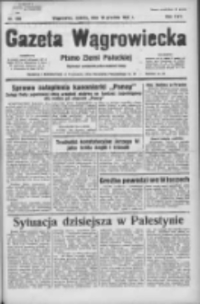 Gazeta Wągrowiecka: pismo ziemi pałuckiej 1937.12.18 R.17 Nr290