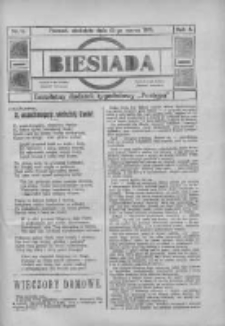 Biesiada: bezpłatny dodatek tygodniowy "Postępu" 1916.03.12 R.4 Nr11
