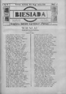 Biesiada: bezpłatny dodatek tygodniowy "Postępu" 1916.03.19 R.4 Nr12