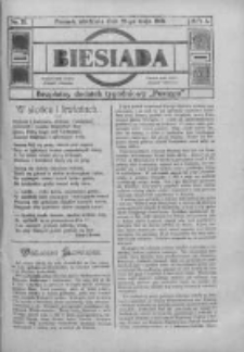 Biesiada: bezpłatny dodatek tygodniowy "Postępu" 1916.05.21 R.4 Nr21