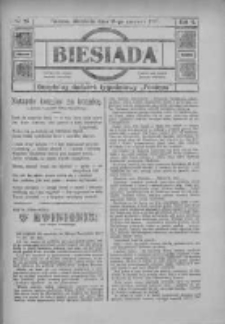 Biesiada: bezpłatny dodatek tygodniowy "Postępu" 1916.06.18 R.4 Nr25