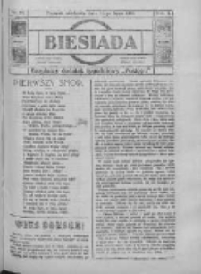 Biesiada: bezpłatny dodatek tygodniowy "Postępu" 1916.07.23 R.4 Nr30