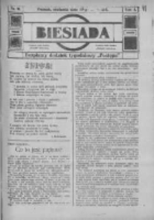 Biesiada: bezpłatny dodatek tygodniowy "Postępu" 1916.07.30 R.4 Nr31