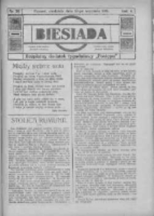 Biesiada: bezpłatny dodatek tygodniowy "Postępu" 1916.09.10 R.4 Nr36