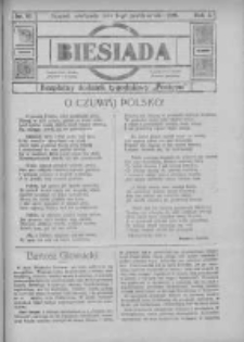 Biesiada: bezpłatny dodatek tygodniowy "Postępu" 1916.10.08 R.4 Nr40