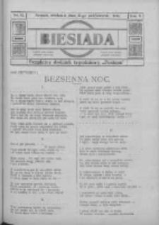 Biesiada: bezpłatny dodatek tygodniowy "Postępu" 1916.10.15 R.4 Nr41
