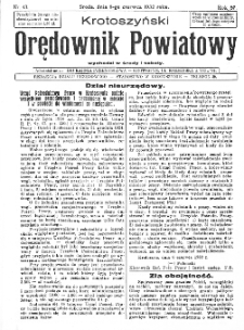 Krotoszyński Orędownik Powiatowy 1932.06.04 R.57 Nr42