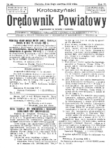Krotoszyński Orędownik Powiatowy 1932.06.18 R.57 Nr46