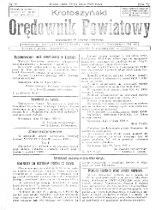 Krotoszyński Orędownik Powiatowy 1932.07.27 R.57 Nr57