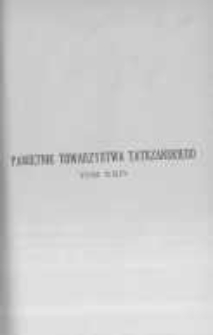 Pamiętnik Towarzystwa Tatrzańskiego. 1903 T.24
