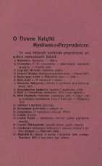 O dawne książki myśliwsko-przyrodnicze