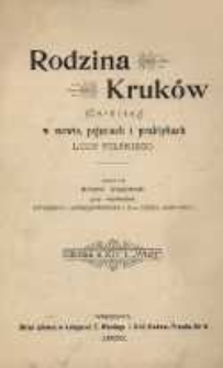 Rodzina kruk&oacute;w w mowie, pojęciach i praktykach ludu polskiego