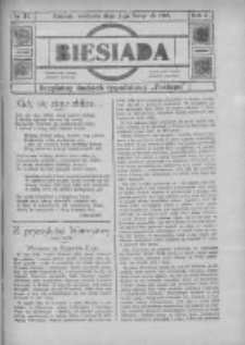 Biesiada: bezpłatny dodatek tygodniowy "Postępu" 1916.11.05 R.4 Nr44