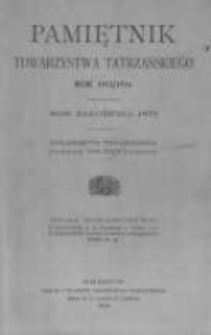 Pamiętnik Towarzystwa Tatrzańskiego. 1915-1916 T.36