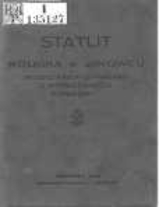 Statut "Rolnika" w Janowcu: Spółdzielni Rolniczo-Handlowej z odpowiedzialnością ograniczononą