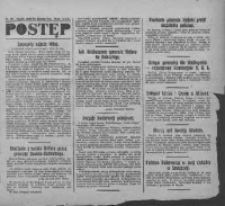 Postęp: narodowe pismo katolicko-ludowe niezależne pod każdym względem 1919.04.25 R.30 Nr96
