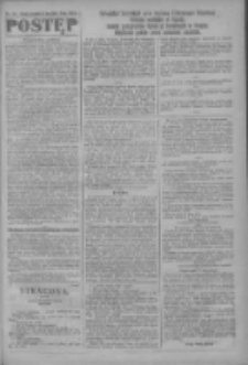 Postęp: narodowe pismo katolicko-ludowe niezależne pod każdym względem 1919.07.24 R.30 Nr168