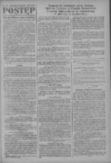 Postęp: narodowe pismo katolicko-ludowe niezależne pod każdym względem 1919.07.25 R.30 Nr169