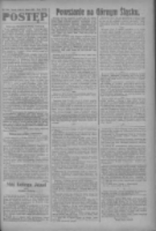 Postęp: narodowe pismo katolicko-ludowe niezależne pod każdym względem 1919.08.20 R.30 Nr190