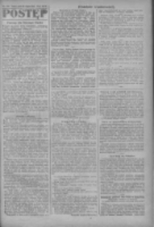 Postęp: narodowe pismo katolicko-ludowe niezależne pod każdym względem 1919.08.22 R.30 Nr192