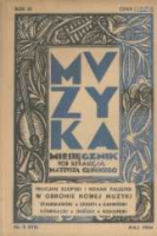 Muzyka. 1934 R.11 nr5