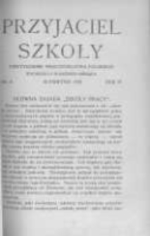 Przyjaciel Szkoły. 1925 R.4 nr8